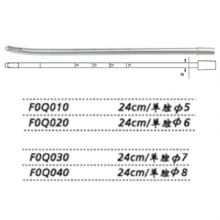 上海金鐘流產(chǎn)吸引管F0Q020 24cm 單腔φ6不銹鋼人流吸引管