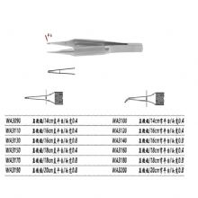 金鐘顯微鑷WA3090 14cm直平臺 頭寬0.4