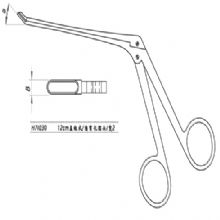 金鐘鼻咬切鉗H7I030 12cm蓋板式 上彎30°長(zhǎng)圓頭 寬2H7版鼻咬切鉗