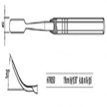 金鐘鼻中隔剝離器H7R050 19cm 角彎30° 長(zhǎng)圓刃 頭寬6H7版鼻中隔剝離器