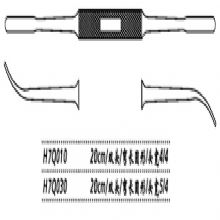 金鐘鼻剝離器H7Q010 20cm雙頭 彎長(zhǎng)圓形 頭寬4/4H7版鼻剝離器