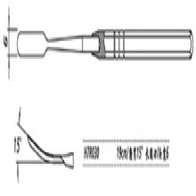 金鐘鼻中隔剝離器H7R030 19cm 角彎15° 長(zhǎng)圓刃 頭寬6H7版鼻中隔剝離器