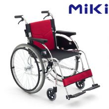 MIKI三貴手動輪椅車MCS-47KJL W1紅色 精品系列