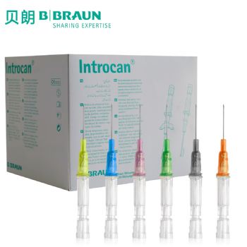 德國貝朗動(dòng)靜脈留置針I(yè)ntrocan Safety 英全康 22G 直型密閉式不帶翼 安全型