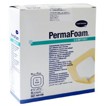 德國保赫曼德濕膚泡沫傷口敷料 PermaFoam Comfort 11x11cm 貨號：4094085   