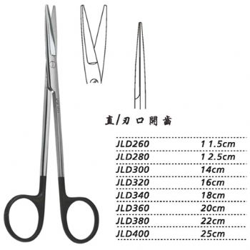 金鐘組織剪JLD300 14cm 直 刃口開齒（綜合）