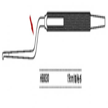 金鐘鼻粘膜刀HBB030 19cm 圓 槍形
