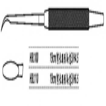 金鐘鼻剝離器HBL110 19cm 彎長圓形 頭寬 3（H6.5）