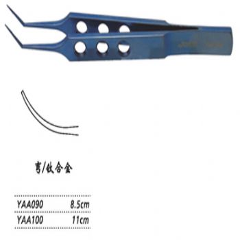 金鐘系線鑷YAA090 8.5cm 彎（鈦）